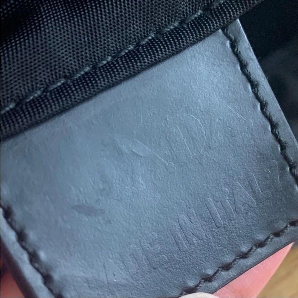 Prada Black Mini Drawstring Bag - image 5